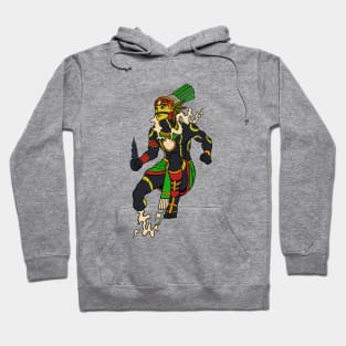 Aztec god of the night - Tezcatlipoca Hoodie